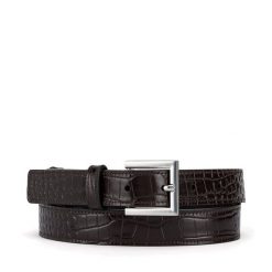 Pasek GINO ROSSI. Brązowe paski damskie Gino Rossi, bez wzorów. Za 99.99 zł.