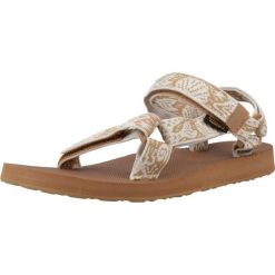 Sandały TEVA W ORIGINAL UNIVERSAL Jasnobrązowy. Brązowe sandały damskie Teva, bez wzorów, z tkaniny, bez obcasa, bez zapięcia. Za 256.99 zł.