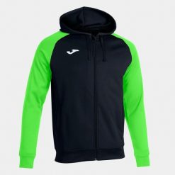 Bluza do piłki nożnej męska Joma Academy IV. Czarne bluzy męskie Joma, l, bez wzorów, sportowe, bez ramiączek, bez kaptura. Za 287.50 zł.