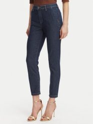 Rinascimento Jeansy CFC0127958003 Granatowy Slim Fit. Niebieskie jeansy damskie Rinascimento, bez wzorów, z bawełny. Za 399.99 zł.