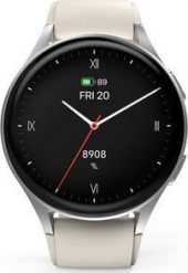 Smartwatch Hama 8900 Beżowy (001786120000). Brązowe zegarki smartwatch Hama, bez wzorów. Za 369.99 zł.