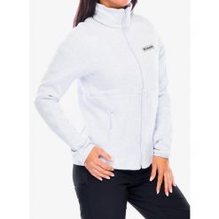 Bluza polarowa damska Columbia Sweater Weather Full Zip II. Czarne bluzy damskie Columbia, m, bez wzorów, z polaru, sportowe, bez ramiączek, bez kaptura. Za 282.99 zł.