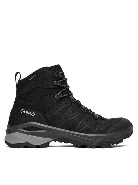 Aku Trekkingi Adapta NBG GTX 492 52 Czarny. Czarne botki męskie Aku, bez wzorów, ze skóry, bez obcasa, bez zapięcia. Za 879.99 zł.