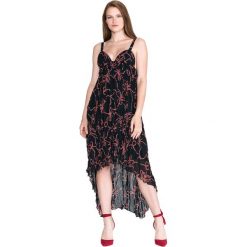 Pinko Agrimonio 1 Sukienka Czarny Niebieski. Czarne sukienki damskie Pinko, s, bez wzorów, z materiału, bez kołnierzyka, bez ramiączek. Za 2,328.95 zł.