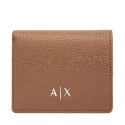 Portfel Armani Exchange. Brązowe portfele damskie Armani Exchange. Za 269.99 zł.