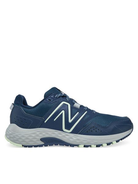 New Balance Buty do biegania T410 MT410CN8 Granatowy. Niebieskie buty sportowe męskie New Balance, bez wzorów, ze skóry, bez zapięcia, do biegania. Za 299.99 zł.