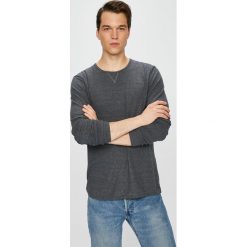 Selected - Sweter. Szare swetry męskie Selected, l, bez wzorów, z bawełny, bez kołnierzyka, bez ramiączek. W wyprzedaży za 59.90 zł.