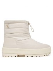 Calvin Klein Śniegowce Vulc Flatform Snowboot Nyl HW0HW03245 Kremowy. Białe śniegowce damskie Calvin Klein, z materiału, bez zapięcia. Za 489.99 zł.