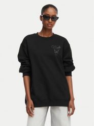 HUGO Bluza Classic Crew 50566576 Czarny Regular Fit. Czarne bluzy damskie Hugo, l, bez wzorów, z bawełny, bez ramiączek, bez kaptura. Za 424.99 zł.