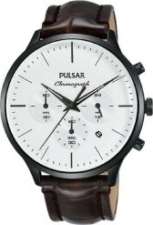 Zegarek Pulsar Zegarek Męski Pulsar PT3895X1 ( 44 mm). Zegarki męskie Pulsar, bez wzorów. Za 540.32 zł.