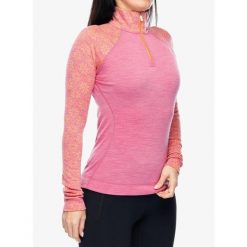 Bluza termoaktywna damska Smartwool Classic Thermal Merino BL 1/4 Zip Boxed. Czerwone bluzy damskie Smartwool, s, bez wzorów, z wełny, sportowe, bez ramiączek, bez kaptura. Za 459.99 zł.