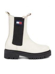 Tommy Jeans Sztyblety Tjw Urban Chelsea EN0EN02298 Biały. Białe botki damskie Tommy Jeans, bez wzorów, z jeansu, bez obcasa, na płaskiej podeszwie, bez zapięcia. Za 799.99 zł.