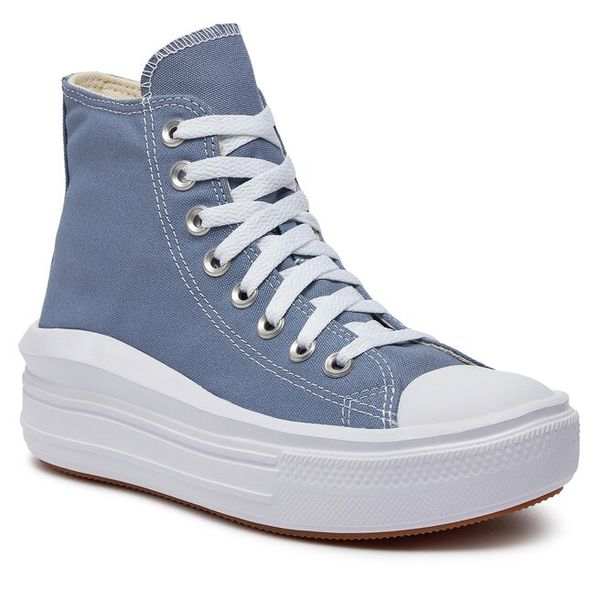 Trampki Converse. Fioletowe trampki i tenisówki damskie Converse, bez wzorów, bez zapięcia. Za 259.99 zł.