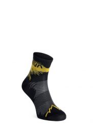 Skarpety do biegania La Sportiva Trail Running Socks. Czarne skarpetki damskie La Sportiva, bez wzorów, z elastanu. Za 87.50 zł.