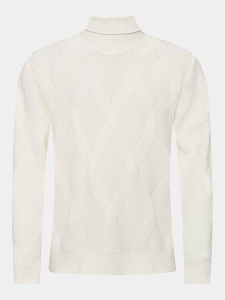 Lindbergh Golf 30-804043 Écru Relaxed Fit. Swetry męskie Lindbergh, m, bez wzorów, z bawełny, bez kołnierzyka, bez ramiączek. Za 219.99 zł.