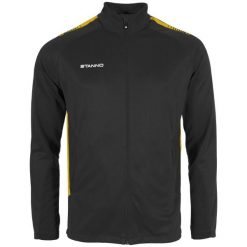 Bluza dresowa z pełnym zamkiem błyskawicznym Stanno First. Czarne bluzy damskie STANNO, s, bez wzorów, z dresówki, sportowe, bez ramiączek, bez kaptura. Za 190.15 zł.