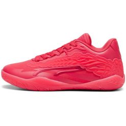 Buty sportowe Puma Stewie 3 Team. Czerwone buty sportowe męskie Puma, bez wzorów, bez zapięcia, na fitness i siłownię. W wyprzedaży za 390.00 zł.