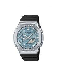G-Shock Zegarek Solar Bluetooth GBM-2100A-1A2ER Czarny. Czarne, analogowe zegarki męskie G-Shock, bez wzorów. Za 1,029.00 zł.