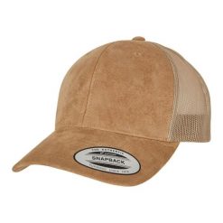 Czapka Z Daszkiem Zamsz. Zielone czapki damskie FLEXFIT, bez wzorów, z materiału. Za 80.99 zł.