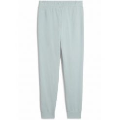 Damskie spodnie dresowe ESS ELEVATED PUMA Modern Mint Green. Zielone spodnie dresowe damskie Puma, bez wzorów, z dresówki, sportowe, trekkingowe. W wyprzedaży za 119.00 zł.