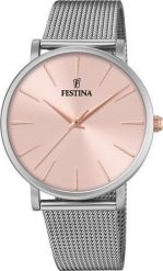 Zegarek Festina Zegarek damski Festina F20475-2 srebrny. Szare zegarki damskie Festina, srebrne. Za 381.00 zł.