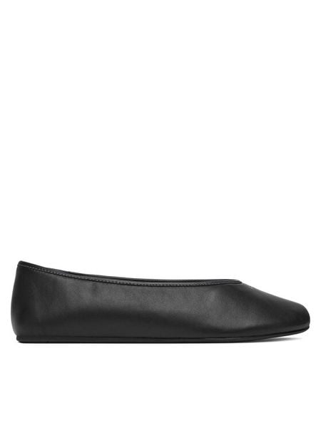 Coach Baleriny Houston Ballet CCH74 Czarny. Czarne balerinki damskie Coach, bez wzorów, ze skóry, bez obcasa, bez zapięcia. Za 424.99 zł.
