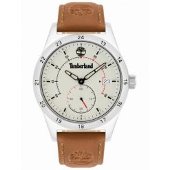 Zegarek Męski TIMBERLAND 15948JYS-63 Ø 45 mm. Szare zegarki męskie Timberland, bez wzorów. W wyprzedaży za 362.20 zł.