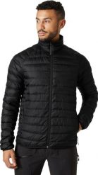 Kurtka narciarska Helly Hansen Banff Insulato. Czarne kurtki sportowe męskie Helly Hansen, m, bez wzorów, z poliesteru, bez kaptura, narciarskie. Za 766.50 zł.