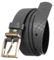 Pasek damski szary Rovicky ZPD-Z2,5GK. Szare paski damskie ROVICKY, bez wzorów, ze skóry. Za 38.99 zł.