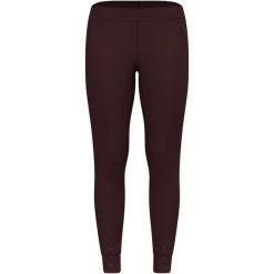 Legginsy termoaktywne damskie ODLO Merino 200 BL Bottom Long. Czarne bielizna sportowa damska ODLO, bez wzorów. Za 459.99 zł.