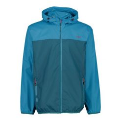 Kurtka przeciwdeszczowa z kapturem CMP. Niebieskie kurtki męskie CMP, xl, bez wzorów, sportowe, z kapturem. Za 209.00 zł.