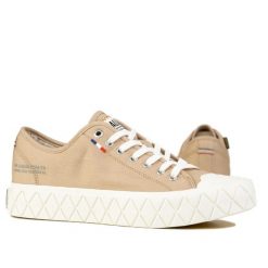 Buty męskie trampki do chodzenia Palladium PALLA ACE CVS. Brązowe trampki męskie Palladium, bez wzorów, bez zapięcia. W wyprzedaży za 259.00 zł.