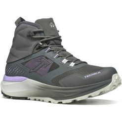Buty trekkingowe damskie Tecnica Agate S Mid Gtx. Niebieskie obuwie trekkingowe damskie TECNICA, z materiału, bez zapięcia. Za 999.00 zł.