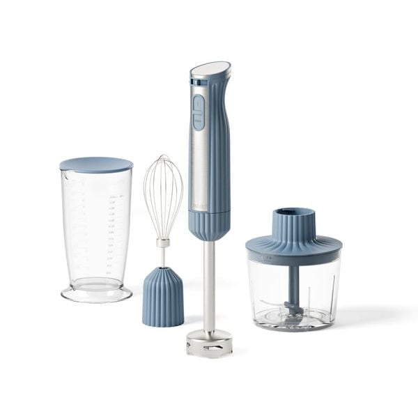 Zestaw blender ręczny - niebieski. Niebieskie blendery Guzzini. Za 513.00 zł.