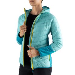 Kurtka pikowana turystyczna damska Viking Becky Warm Pro, PrimaLoft. Białe kurtki sportowe damskie Viking, s, bez wzorów, z puchu, bez ramiączek, bez kaptura, trekkingowe, primaloft. Za 363.99 zł.