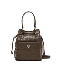 PINKO Torebka Cargo Bucket Al 25-26 PLTT 105112 A2JC Brązowy. Brązowe torebki do ręki damskie Pinko, bez wzorów, ze skóry, bez dodatków. Za 1,479.00 zł.