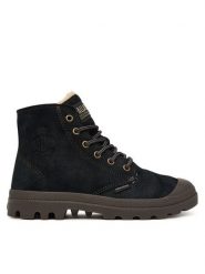 Palladium Trzewiki Pampa Zip Wl Pilot 74977-008-M Czarny. Czarne botki męskie Palladium, bez wzorów, ze skóry, bez obcasa, bez zapięcia. Za 599.99 zł.