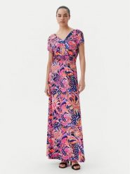 Morgan Sukienka letnia 251-RPLAYA Kolorowy Regular Fit. Sukienki damskie Morgan, na lato, bez wzorów, z syntetyku, bez kołnierzyka, bez ramiączek. Za 229.99 zł.