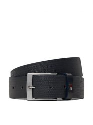 Tommy Hilfiger Pasek Męski AM0AM13015 Niebieski. Niebieskie paski męskie Tommy Hilfiger, ze skóry. Za 154.99 zł.