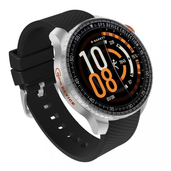 Smartwatch Garett Compass GPS Srebrny (COMPASS_GPS_SILVER). Szare zegarki smartwatch GARETT, bez wzorów. Za 417.99 zł.