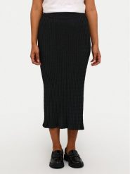 Kaffe Spódnica ołówkowa Silla 10509053 Czarny Regular Fit. Czarne spódnice damskie Kaffe, m, bez wzorów, z wiskozy, ołówkowe. Za 139.99 zł.