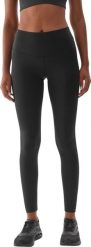 4f Legginsy damskie 4F F277 czarny 4FWAW24TFTIF277 20S XS. Czarne legginsy damskie 4F, bez wzorów. Za 114.25 zł.