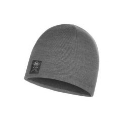 Czapka biegowa unisex Buff Knitted & Polar zimowa wewnętrzna polarowa opaska. Czarne czapki damskie Buff, na zimę, bez wzorów, z polaru. Za 79.99 zł.