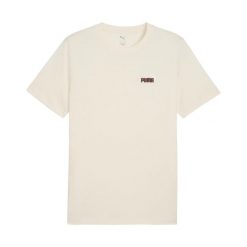 Koszulka na co dzień Męska Puma T-Shirt Bawełniana Sportowa. Brązowe koszulki sportowe męskie Puma, m, bez wzorów, z bawełny, bez ramiączek, na fitness i siłownię. Za 109.00 zł.