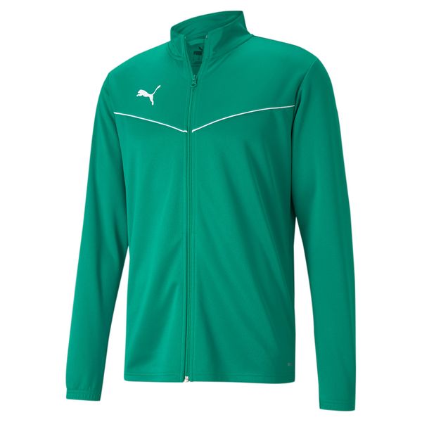Kurtka dresowa Puma TeamRise Poly. Zielone kurtki męskie Puma, xl, bez wzorów, z dresówki, z kapturem. Za 222.50 zł.