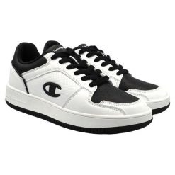 Damskie Skórzane Niskie Buty Sportowe. Białe obuwie trekkingowe damskie Champion, z gumy, bez zapięcia. Za 287.99 zł.