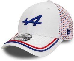 Czapka Alpine F1 New Era biała OneSize. Białe czapki damskie MALINE, bez wzorów, z materiału, klasyczne. Za 202.99 zł.