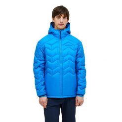 Kurtka Peak Performance męska Elevate Liner Hood niebieska - XL. Niebieskie kurtki męskie Peak Performance, m, bez wzorów, z puchu, bez kaptura. W wyprzedaży za 1,059.00 zł.