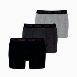Bokserki męskie Puma EVERYDAY 3-PACK 93832702 r S. Bokserki męskie Puma, bez wzorów, z bawełny. Za 190.00 zł.