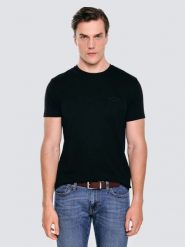 Koszulka męska bawełniana czarna Vincer 906. Czarne t-shirty męskie BIG STAR, l, bez wzorów, z bawełny, bez kołnierzyka, bez ramiączek. Za 99.99 zł.